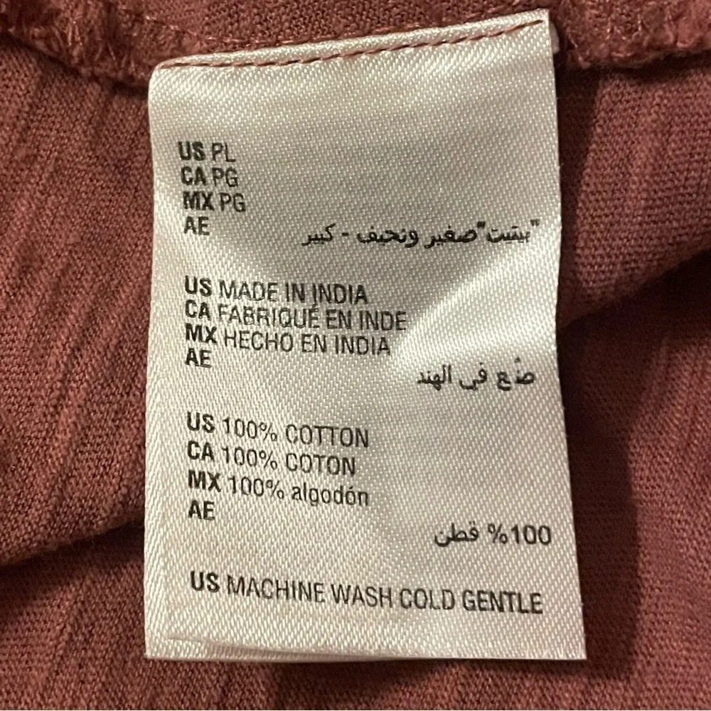 NWT Style & Co. Floral Lantern Sleeve Top, PL - Picture 6 of 10